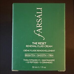 FARSALI THE RESET RENEWAL FLUID CREAM FULLSIZE 1 OZ - NEW IN BOX**
